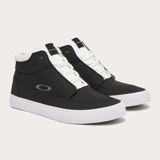 Oakley Banks High Canvas Shoes - Black/White