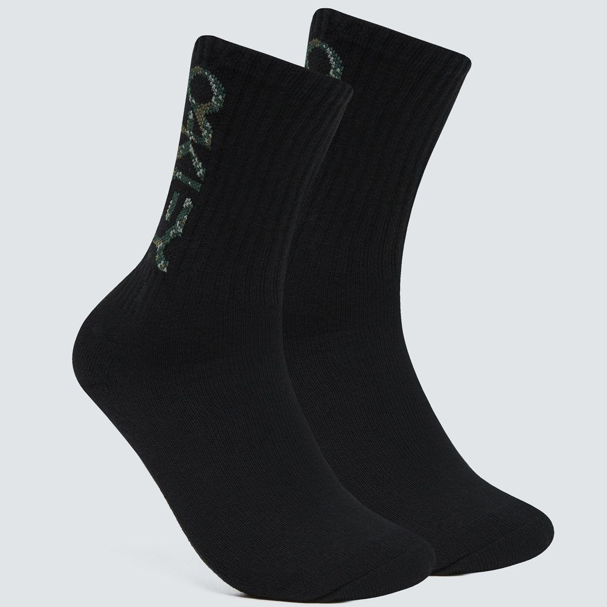 Oakley B1B Socks 2.0 - 3 Pieces - Black/Green Brush Camo