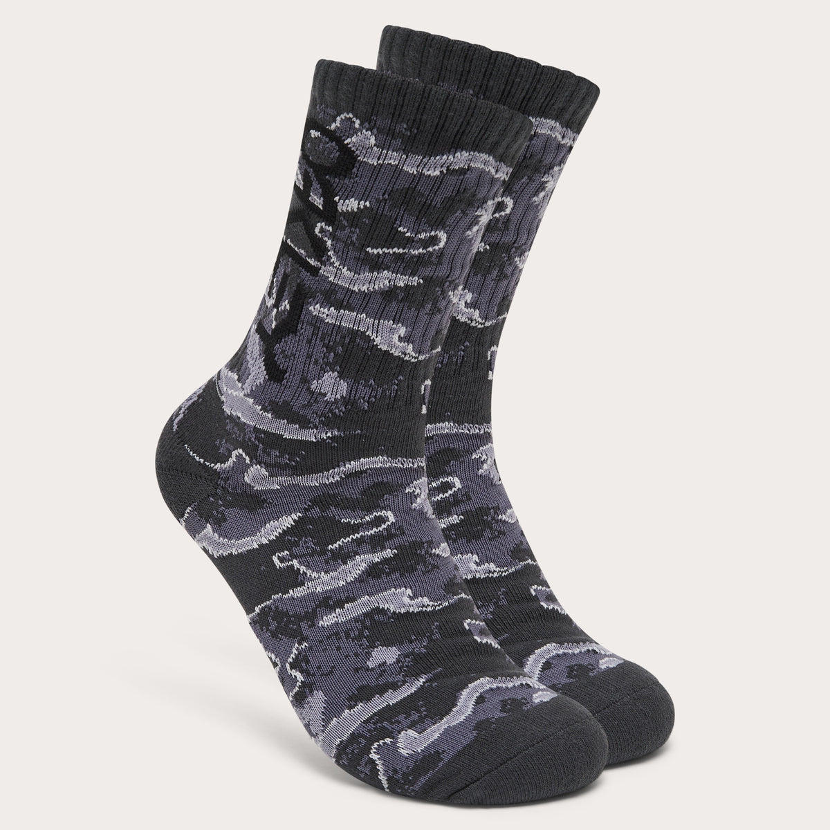 Oakley B1B All Play Socks - Metal Camo Black