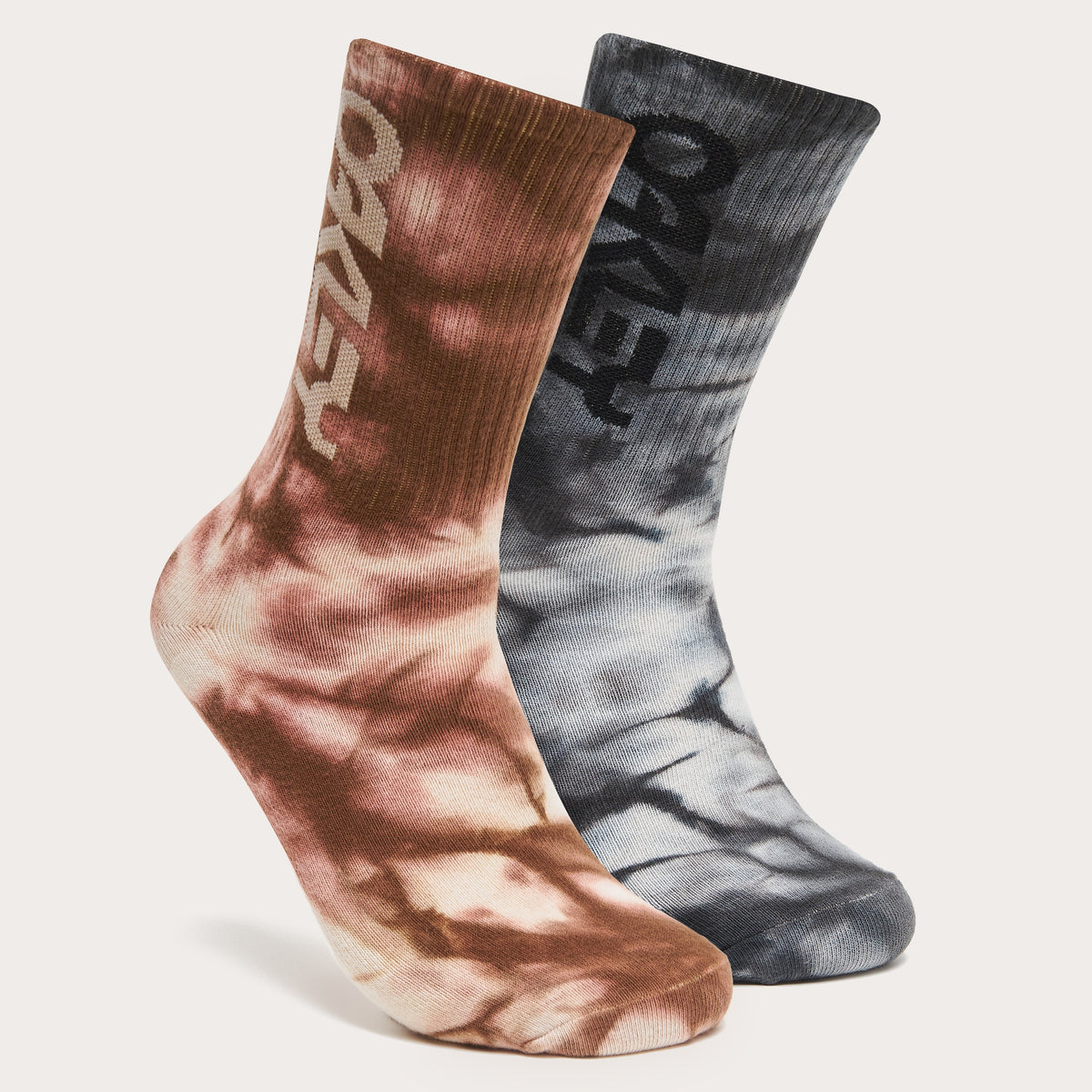 Oakley B1B All Play Socks - Rocks Print Grey