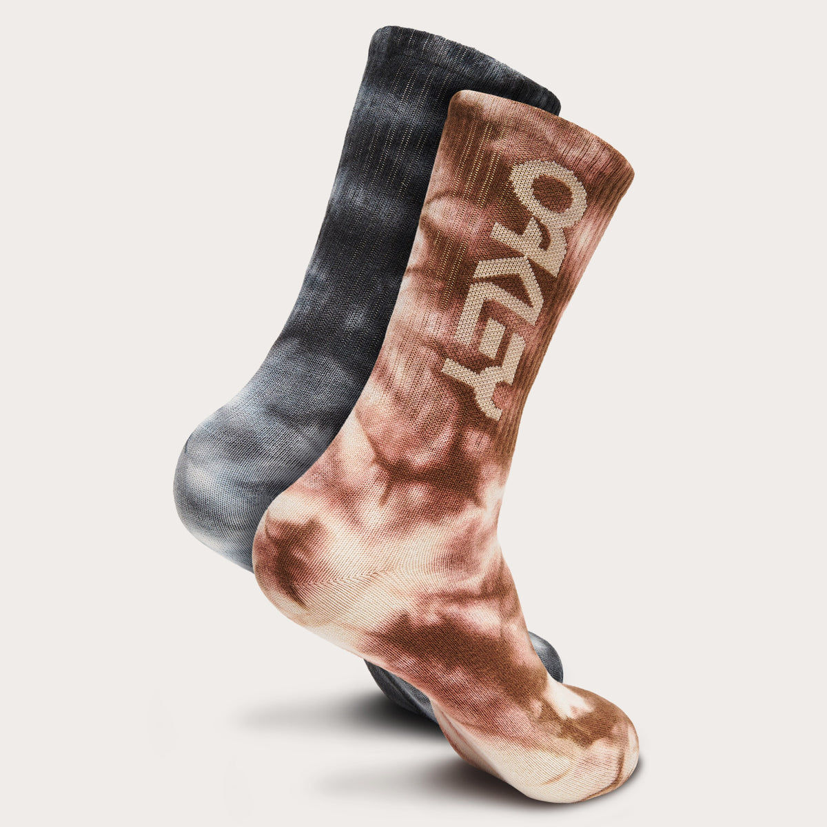 Oakley B1B All Play Socks - Rocks Print Grey