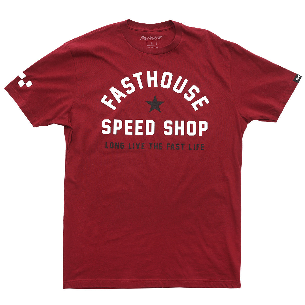 Fasthoues Fast Life Tee Cardinal