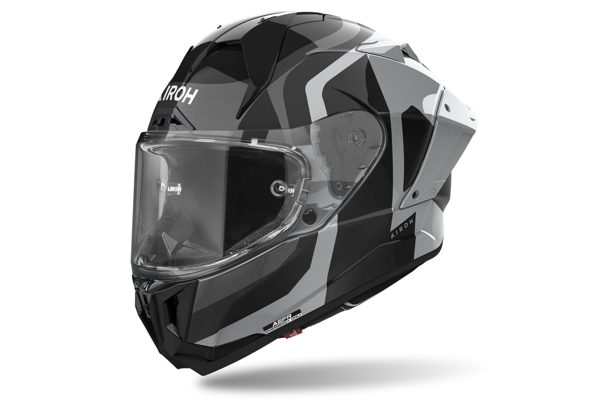 Airoh Gp 800 Competition Helmet - Grey