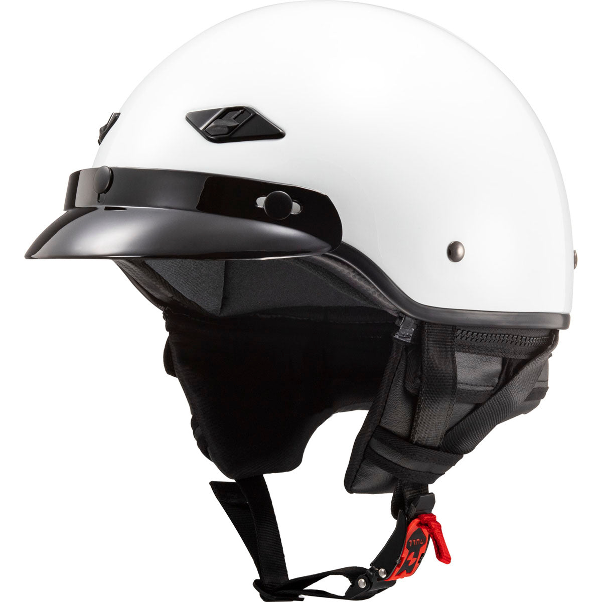 LS2 Bagger Solid Helmet Gloss White / Large