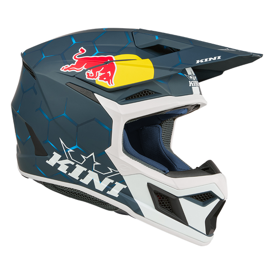 O'Neal MX3 Kini Red Bull 1.0 Helmet - Blue/White