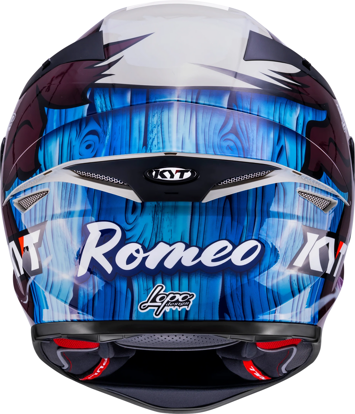 KYT TT-REVO Riccardo Rossi Catalan Replica Helmet