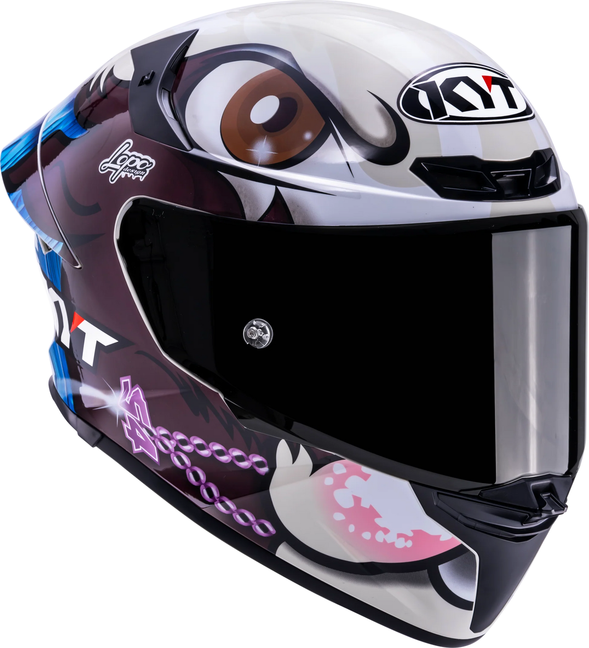 KYT TT-REVO Riccardo Rossi Catalan Replica Helmet
