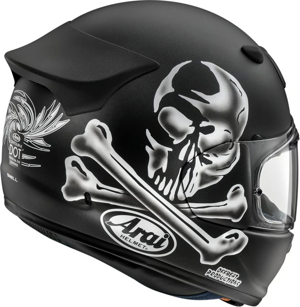 Arai Contour-X Jolly Roger Helmet CLOSEOUT