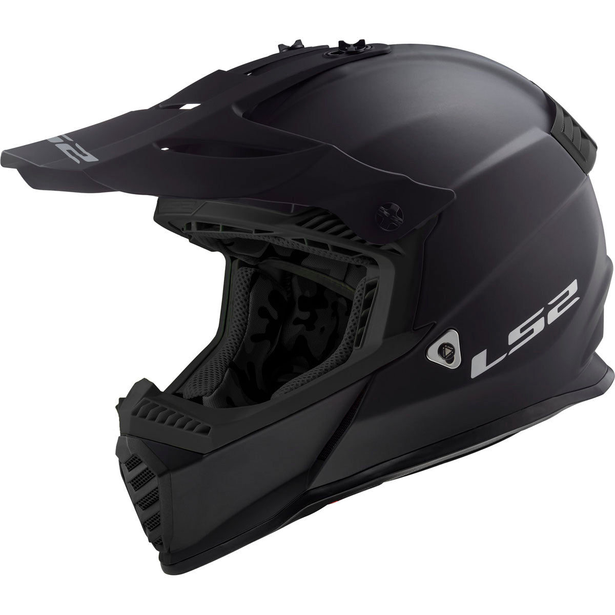 LS2 Gate Solid Helmet CLOSEOUT - Matte Black