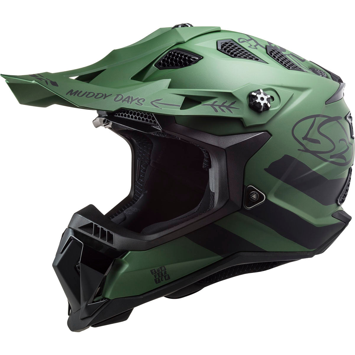 LS2 Subverter EVO Cargo Helmet CLOSEOUT - Matte Military Green