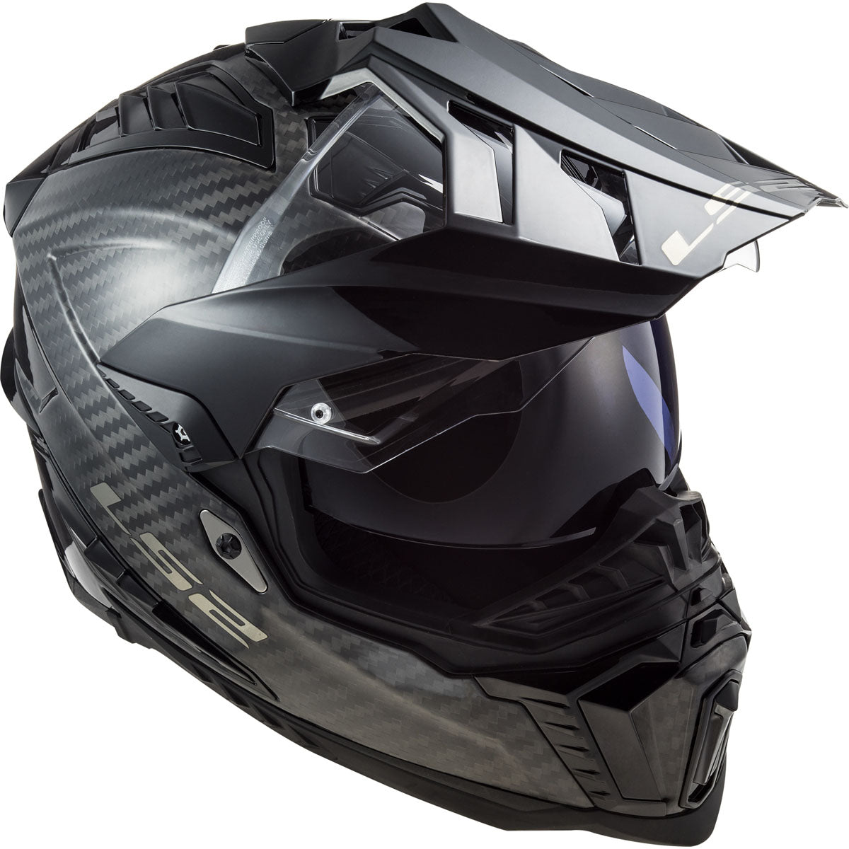 LS2 Explorer C Solid Helmet - Matte Carbon