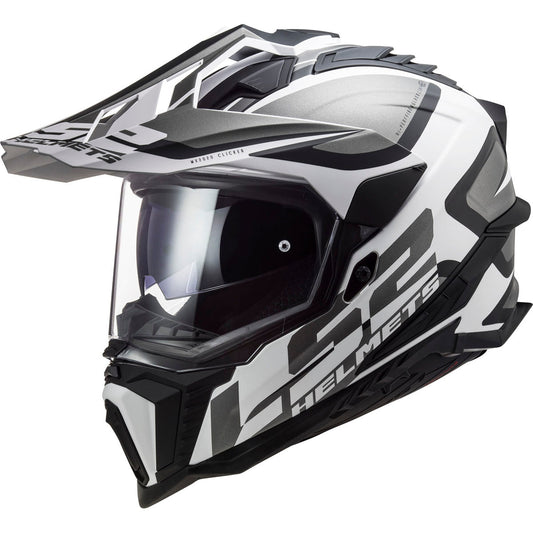 LS2 Explorer XT Alter Helmet CLOSEOUT - Black/White