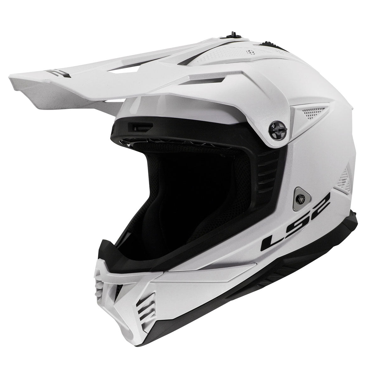LS2 Gate II Helmet Gloss White / XL