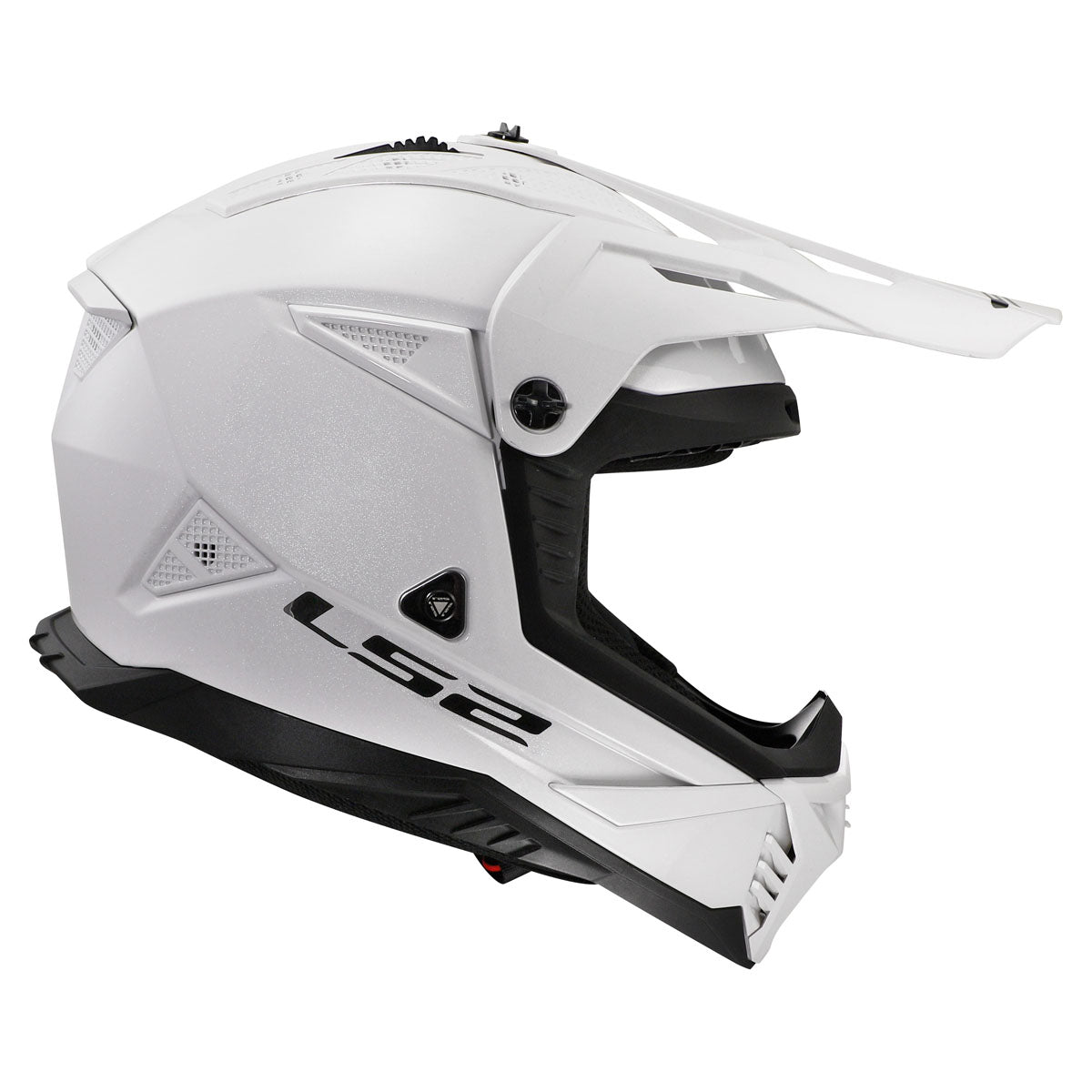 LS2 Gate II Helmet Gloss White / XL