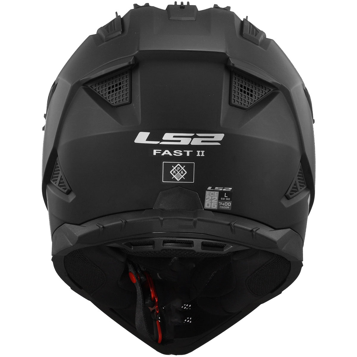 ls2 gamma helmet LS2 Gate II Helmet Gloss White / XL