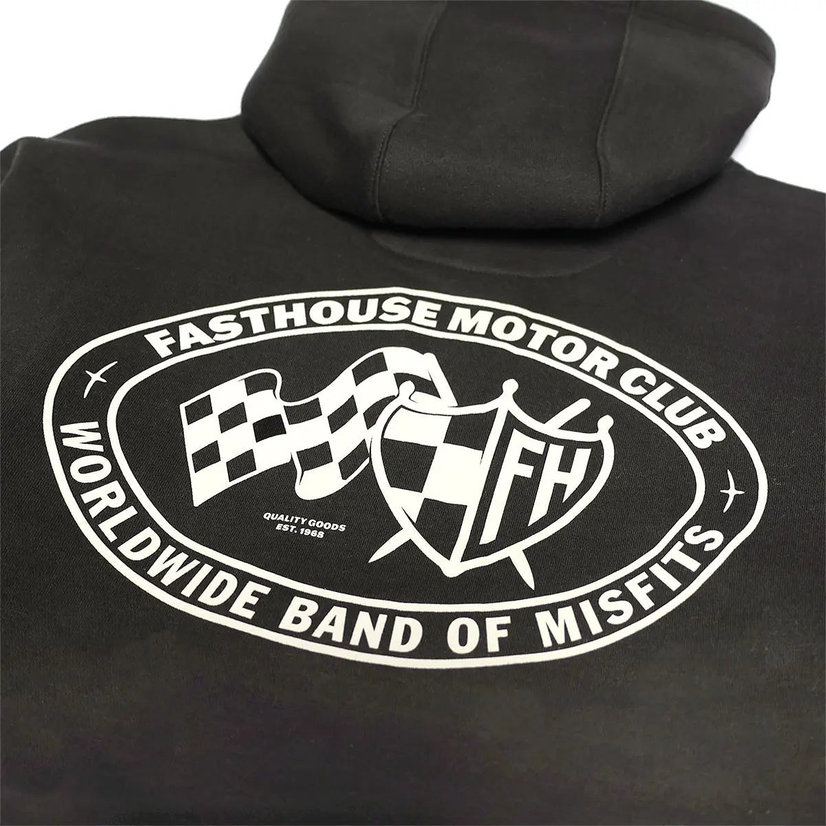 Fasthouse Mod Hoodie Zipup Fleece Black