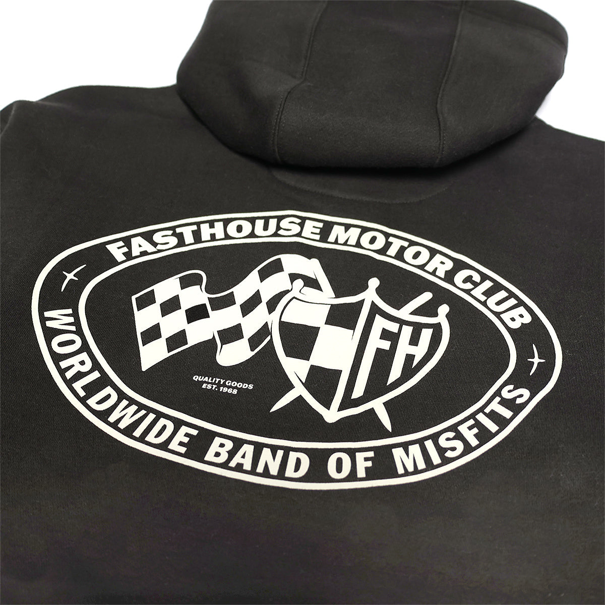 Fasthouse Mod Hoodie Zipup Fleece Black