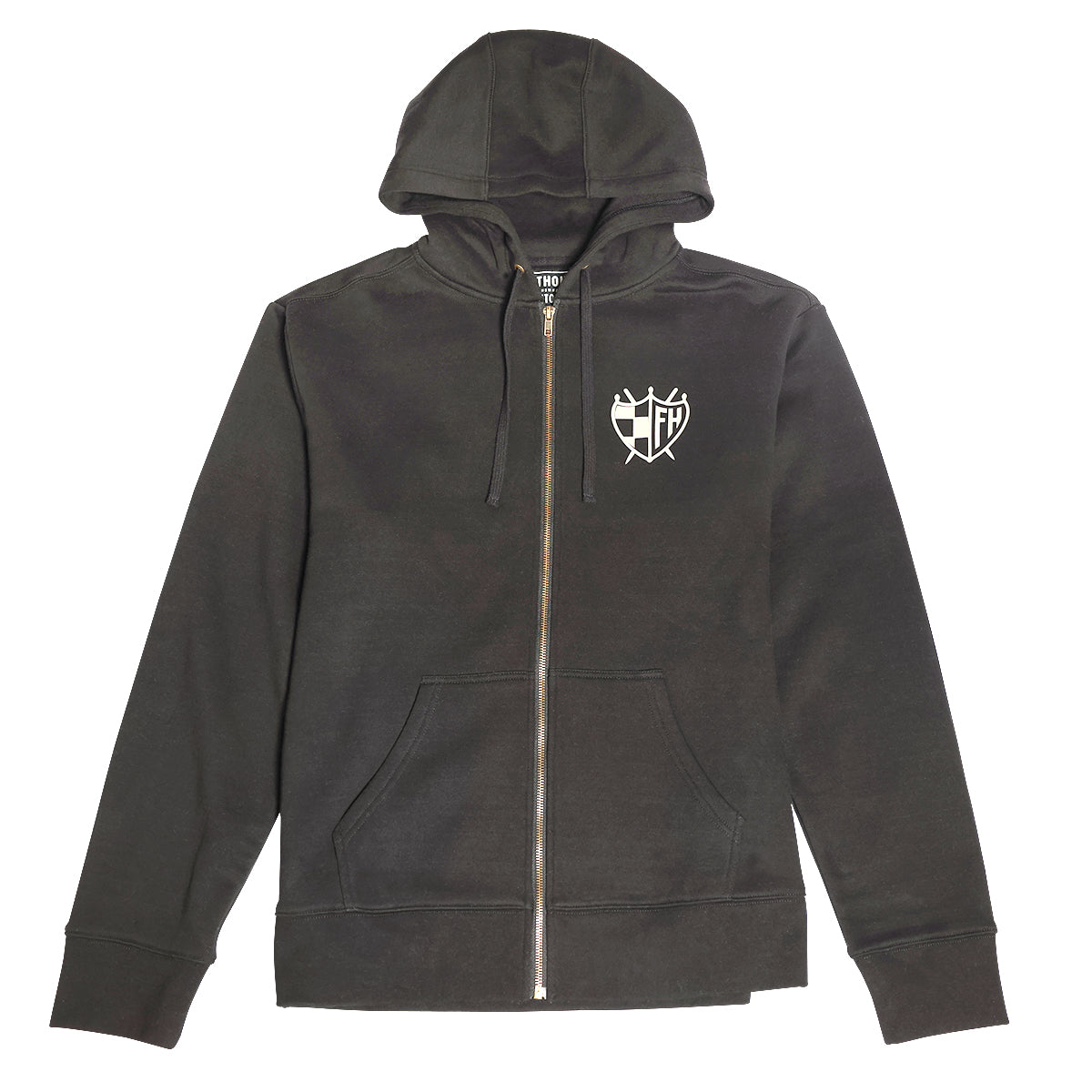 Fasthouse Mod Hoodie Zipup Fleece Black