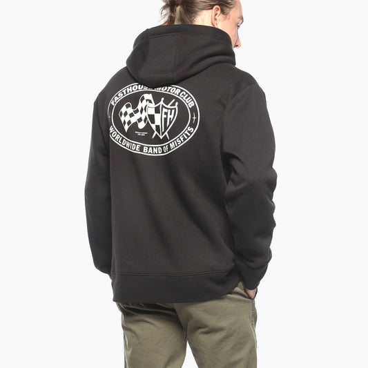 Fasthouse Mod Hoodie Zipup Fleece - Black