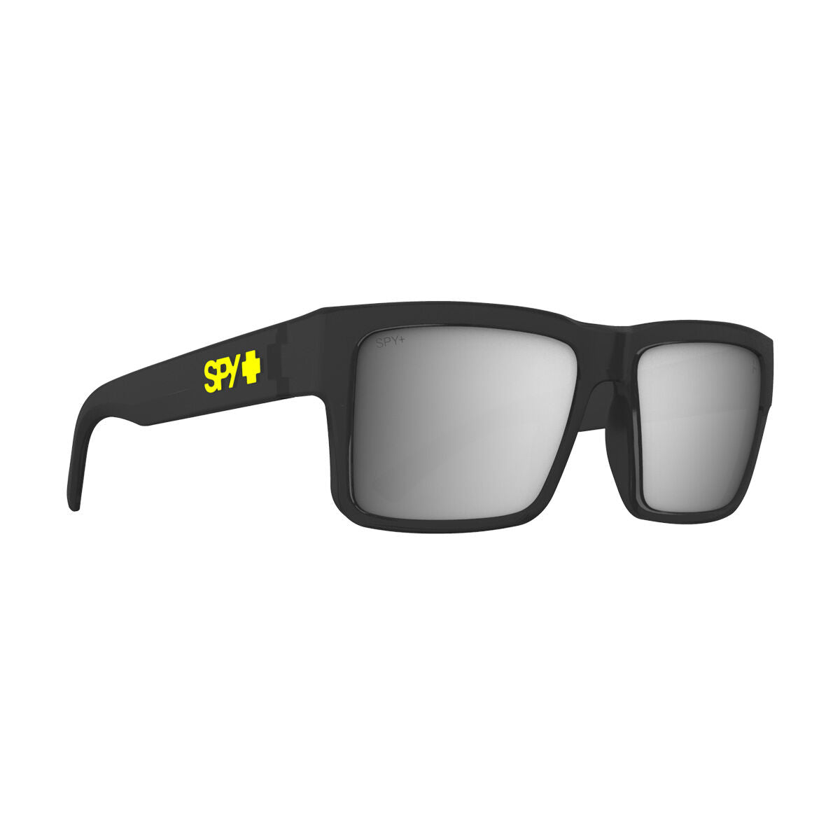 Spy Montana Sunglasses - Matte Translucent Black/Happy Bronze Platinum Mirror