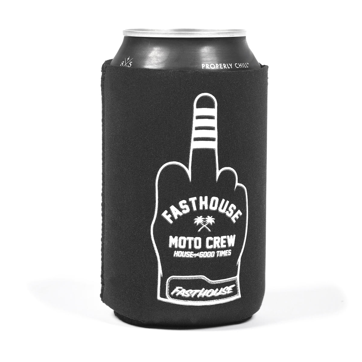 Fasthouse Number One Koozie -Black