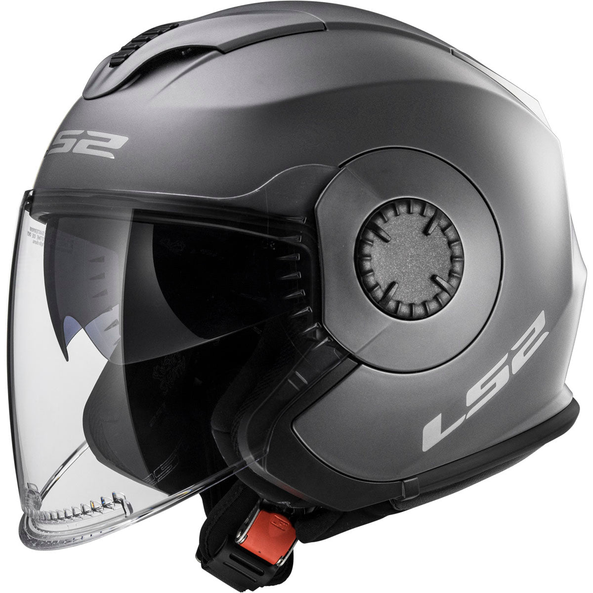 LS2 Verso Solid Helmet CLOSEOUT - Matte Titanium