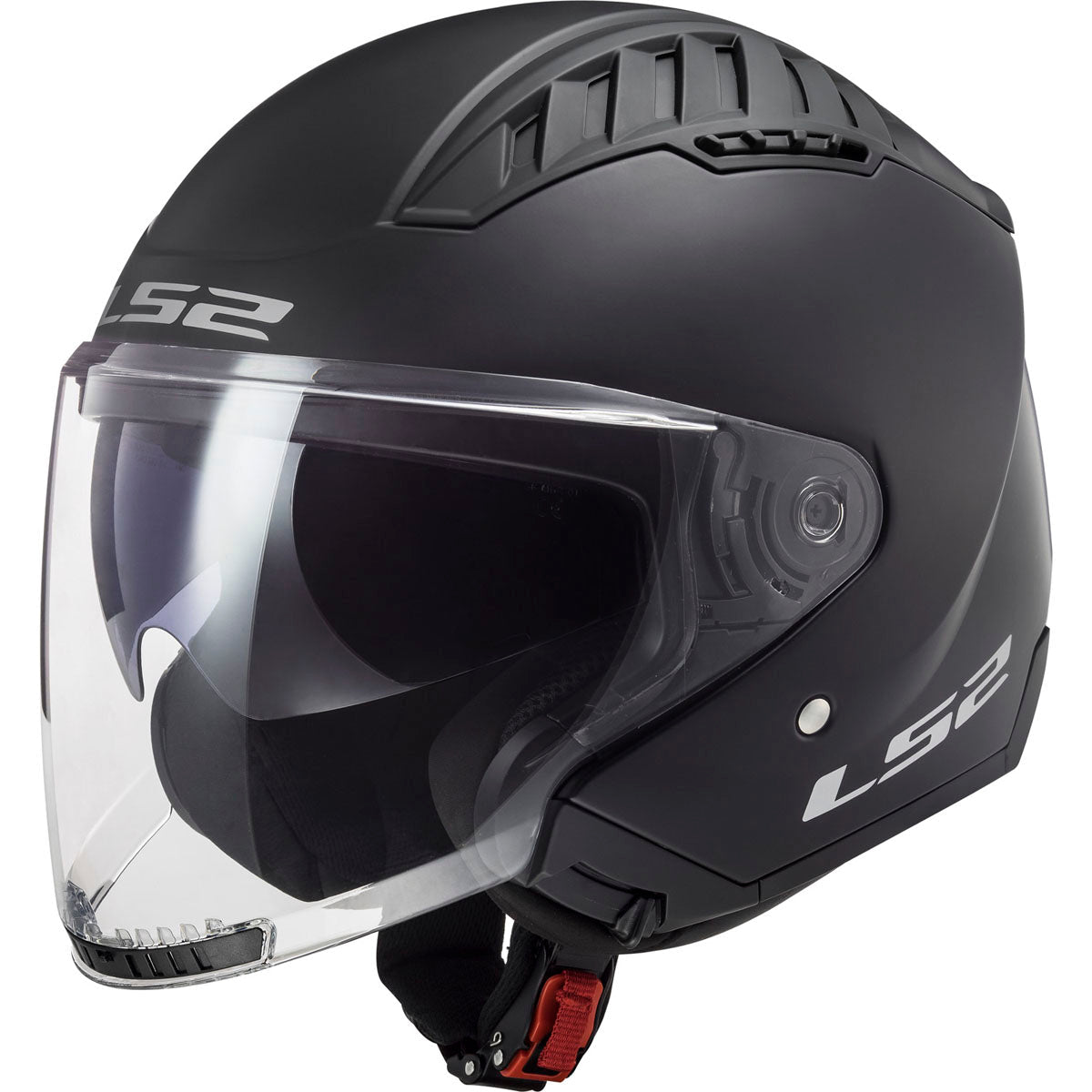 LS2 Copter Solid Helmet - Matte Black
