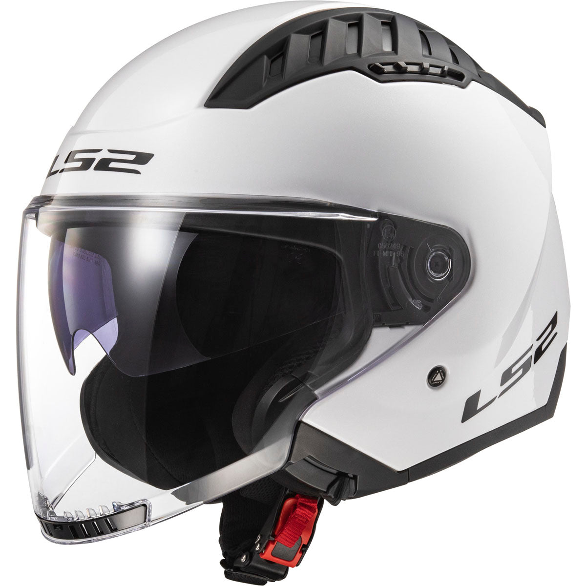 LS2 Copter Solid Helmet - Gloss White