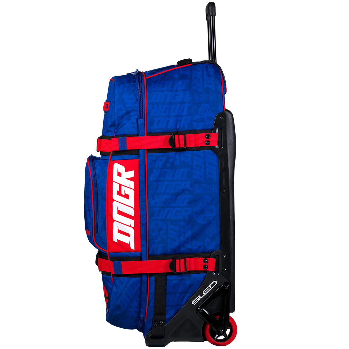 gear travel bags Ogio Rig 9800 Wheeled Gear Bag DNGR Deep Blue