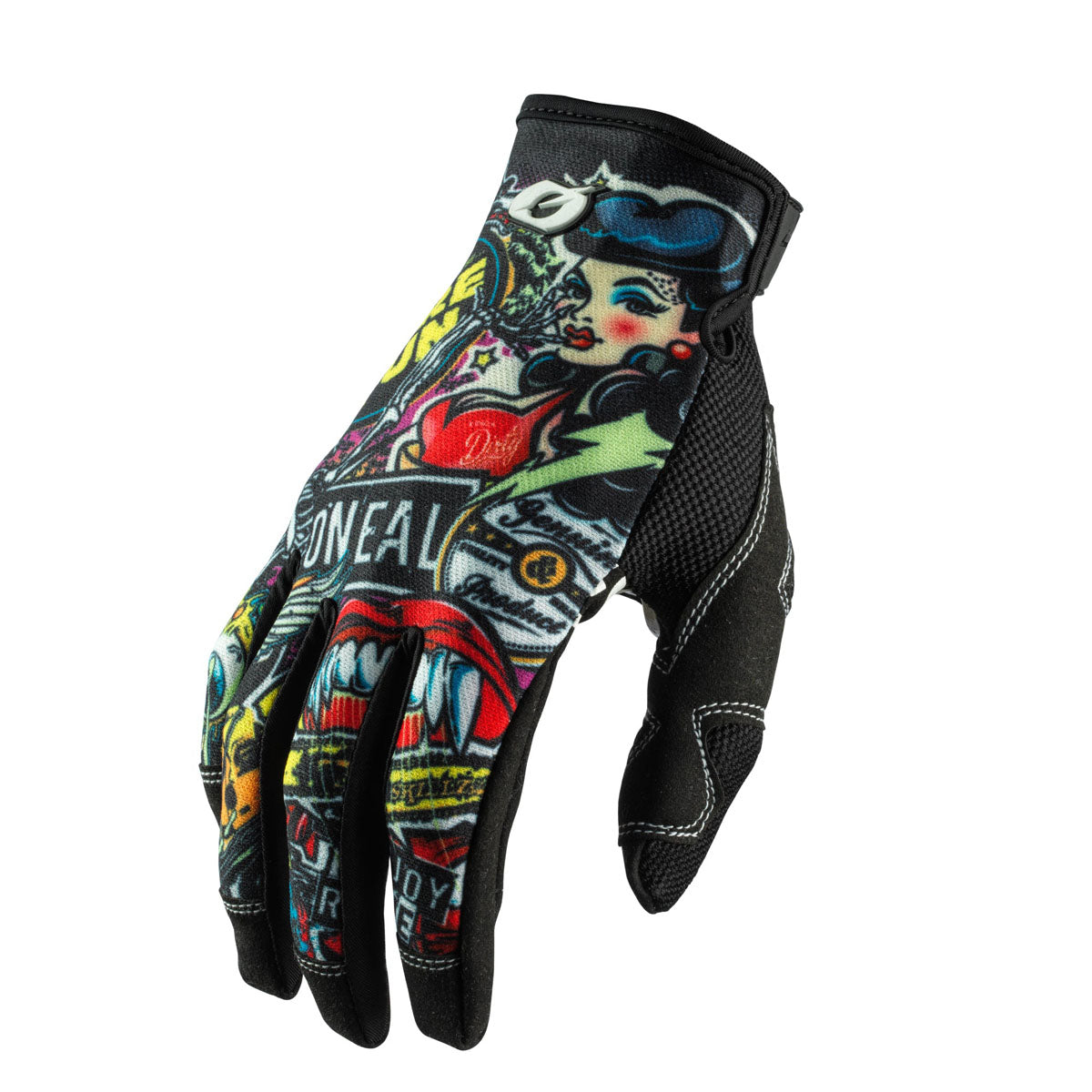 O'Neal Mayehm Gloves Crank - Black/Multi