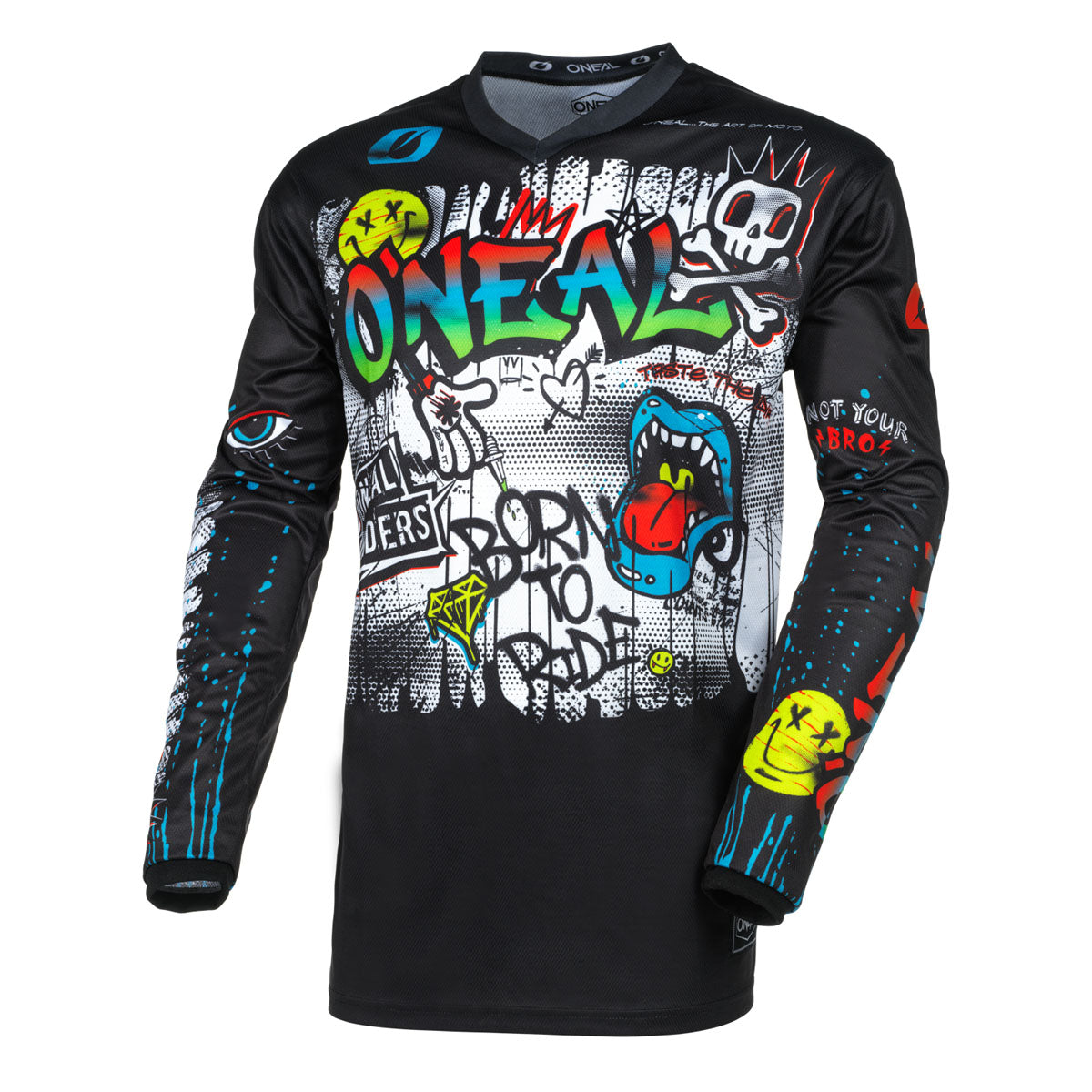 O'Neal Youth Element Jersey Rancid - Black/White