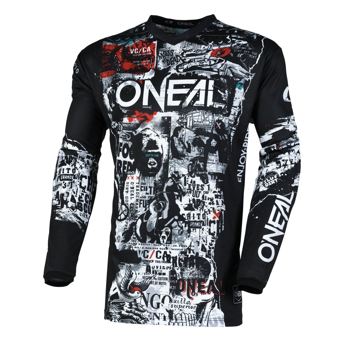 O'Neal Youth Element Jersey Attack - Black/White