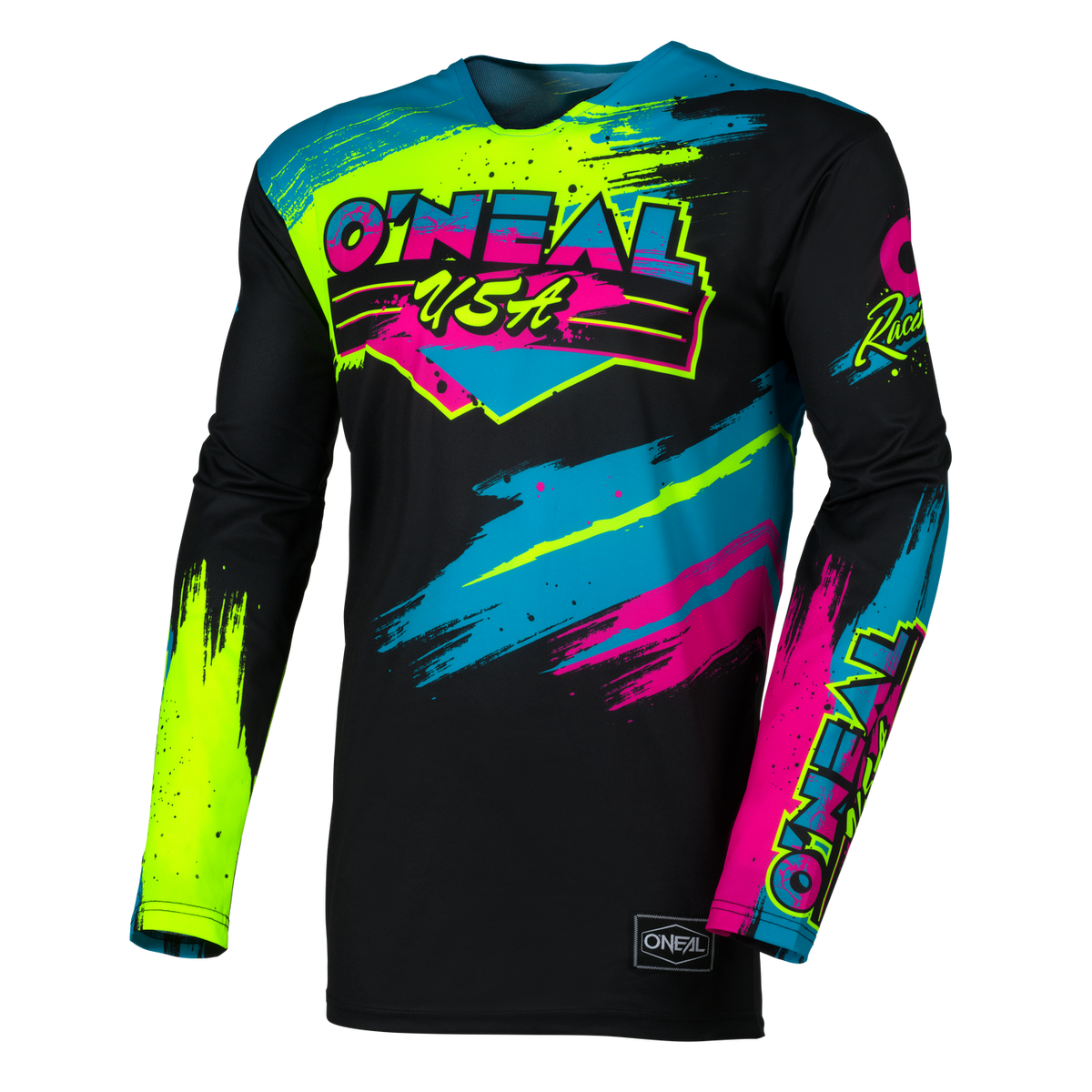 Black/Neon
