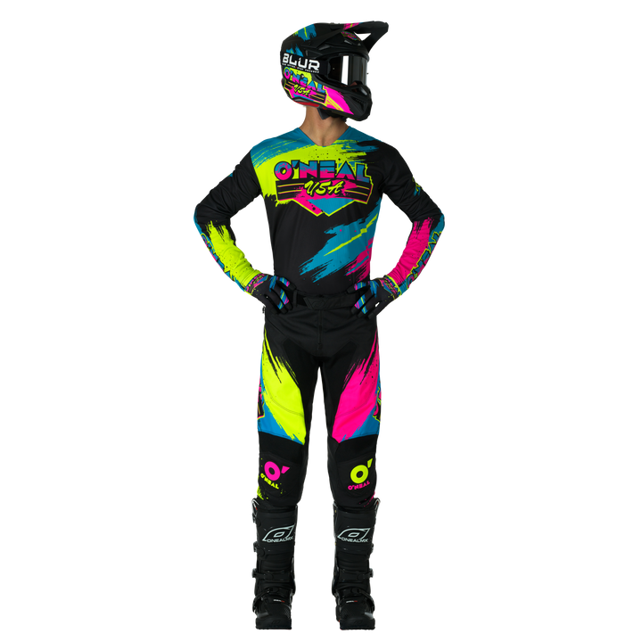 Black/Neon