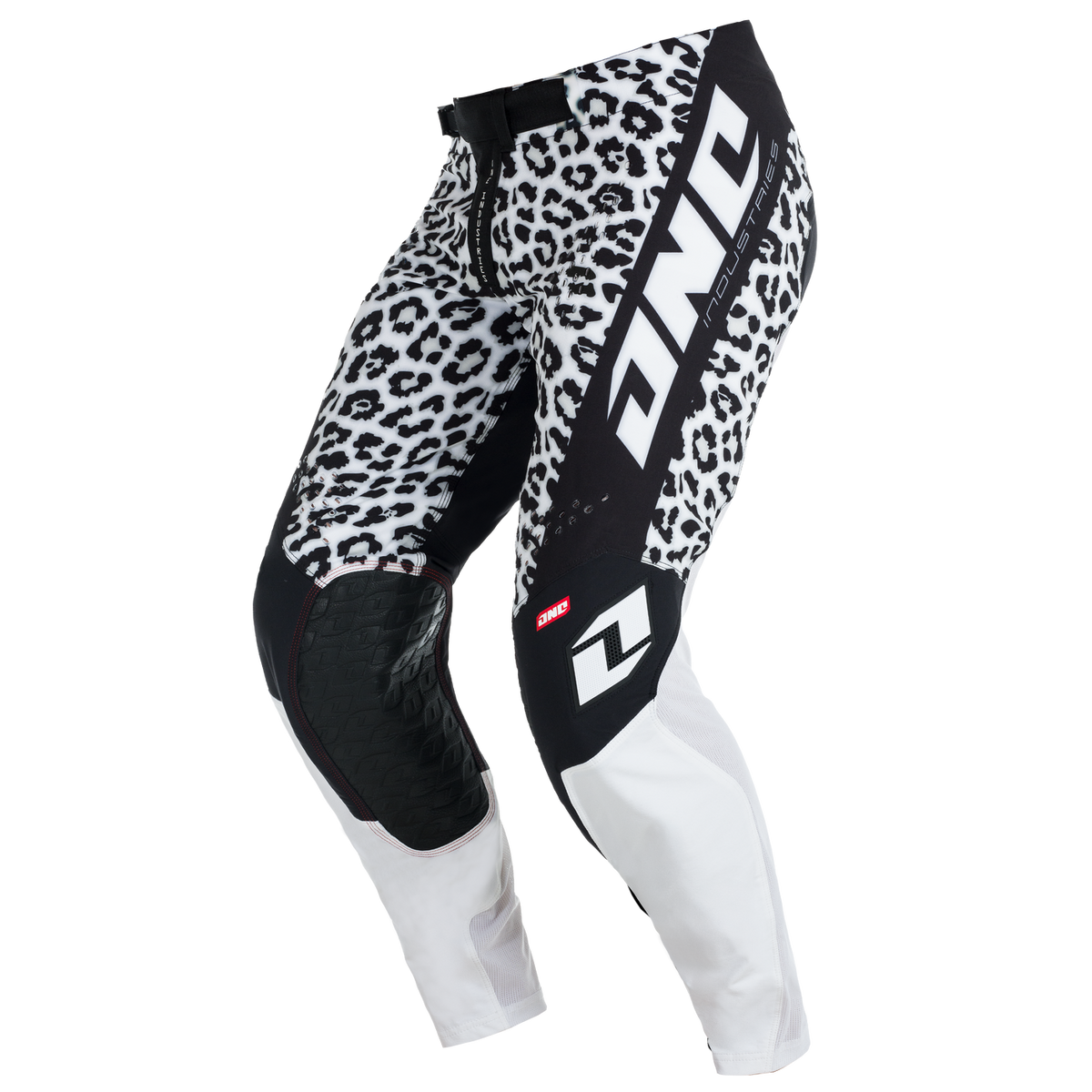 One Industries X197 Pants - Snow Leopard - White/Black