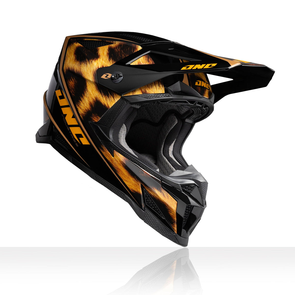 One Industries X297 Helmet - Prowler - Black/Gold