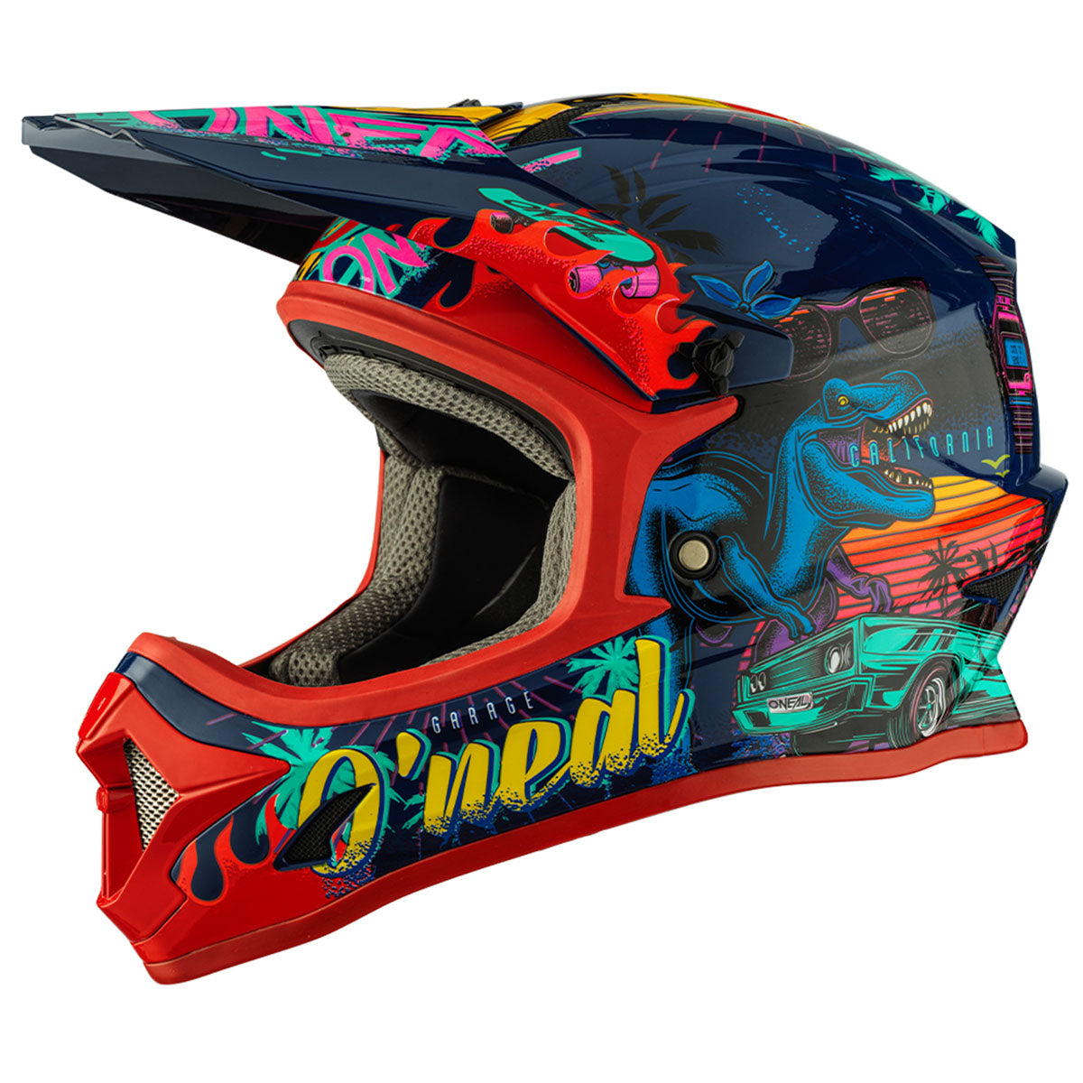 O'Neal Youth 1 Series Rex Helmet - Multi