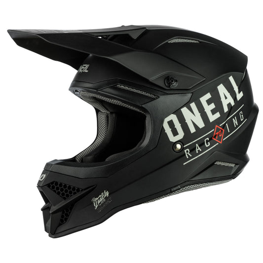 O'Neal 3 Series Dirt Helmet (CLOSEOUT) - Black/Grey