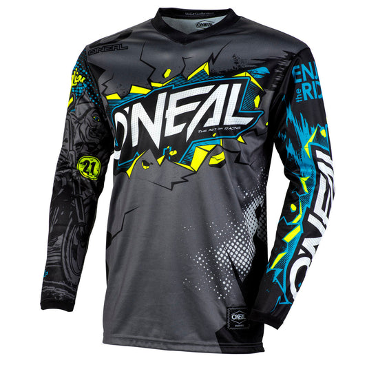 O'Neal Youth Element Villain Jersey (CLOSEOUT) - Grey