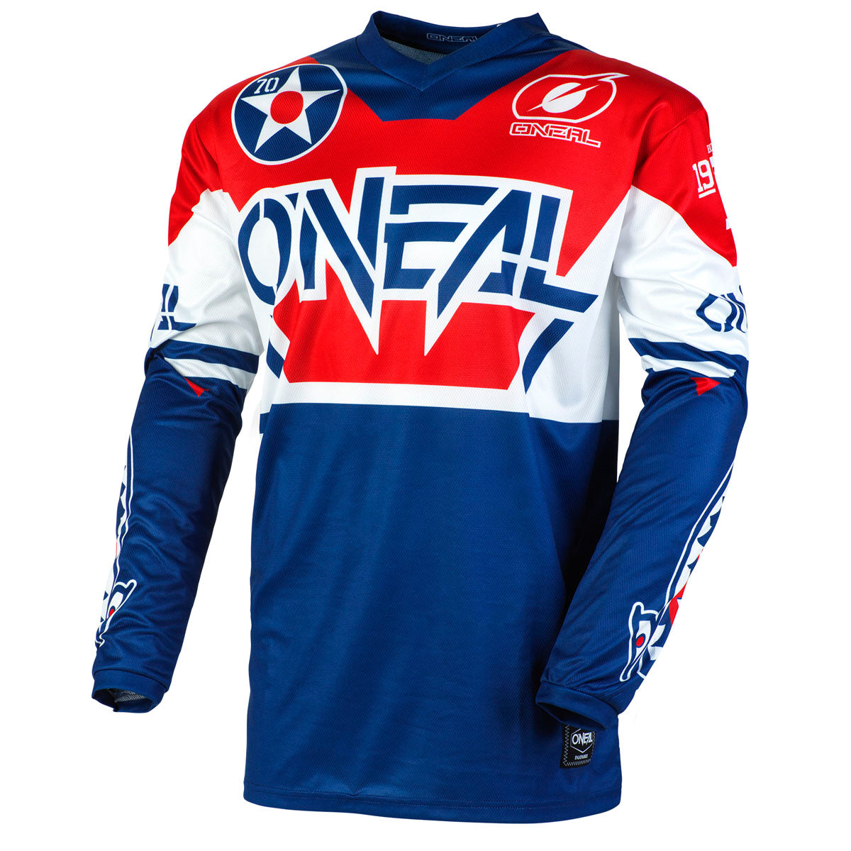 O'Neal Youth Element Warhawk Jersey (CLOSEOUT) - Blue/Red