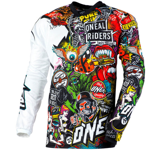 O'Neal Mayhem Crank Jersey - Black/Multi