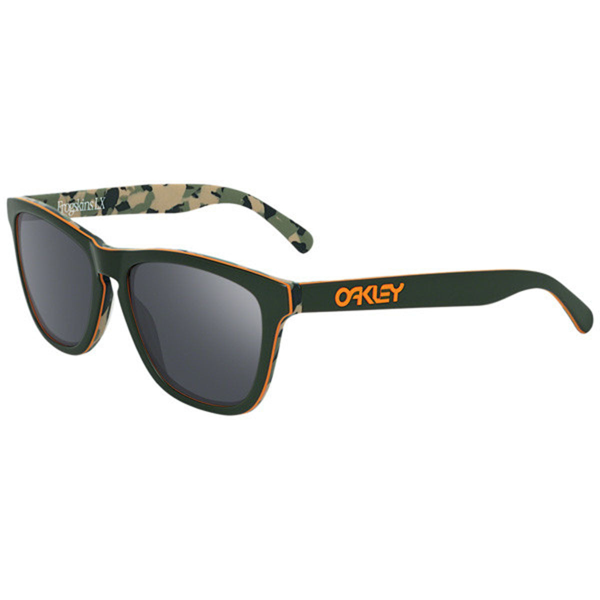 Oakley Frogskins LX Kostons Sunglasses - Matte Camo Green / Black Iridium Lens - OO2043-14