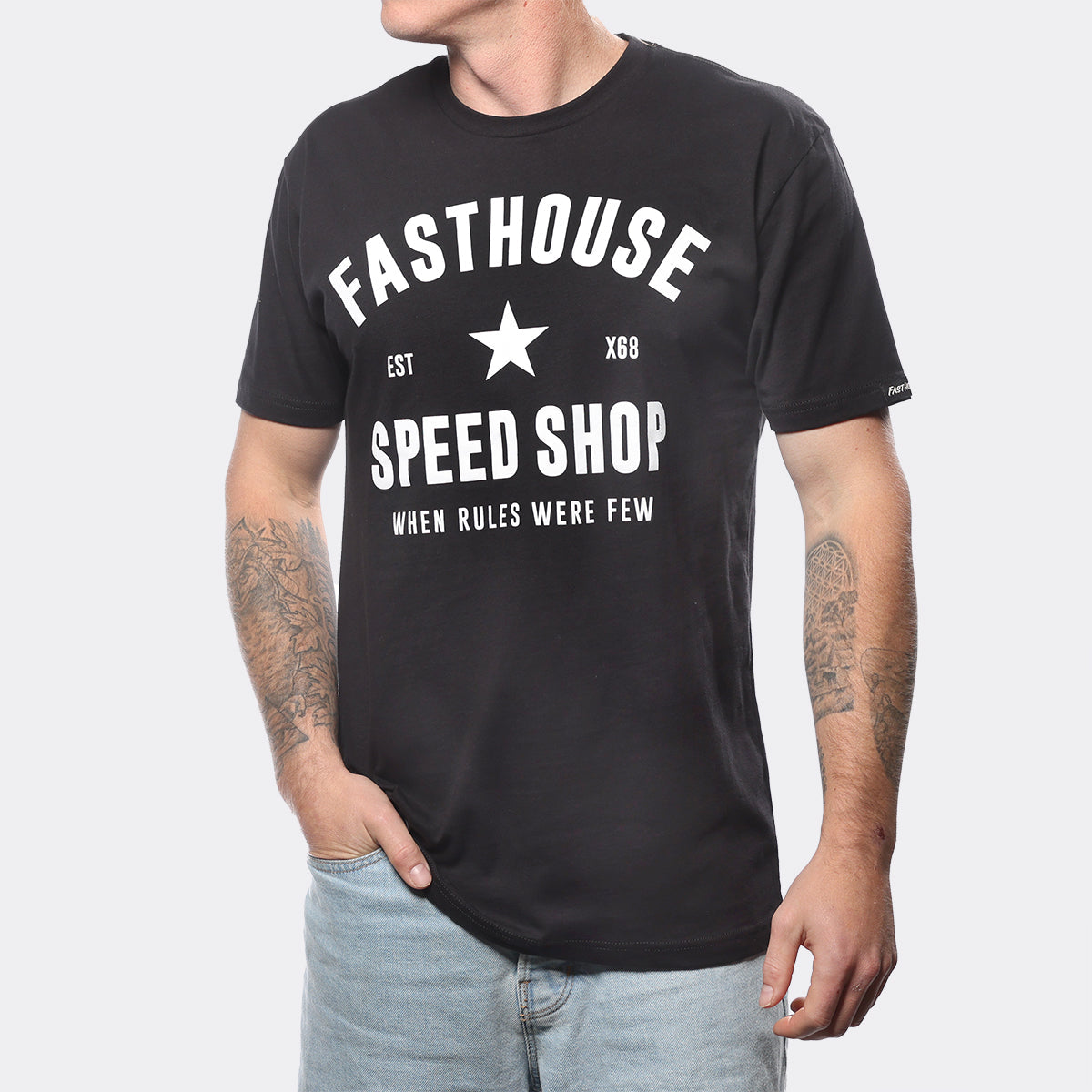 Fasthouse Paragon Tee - Black