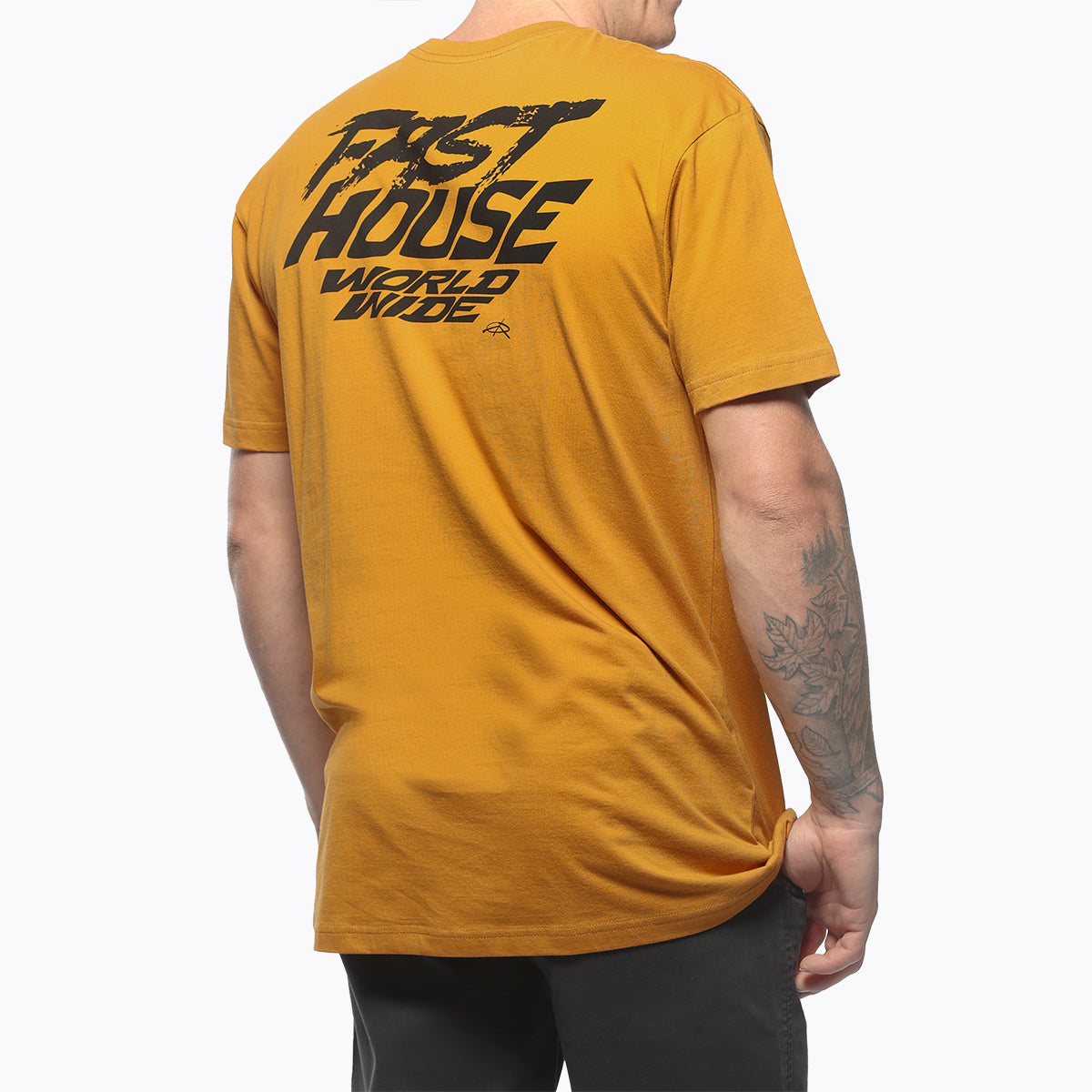 Fasthouse Primer Tee - Vintage Gold