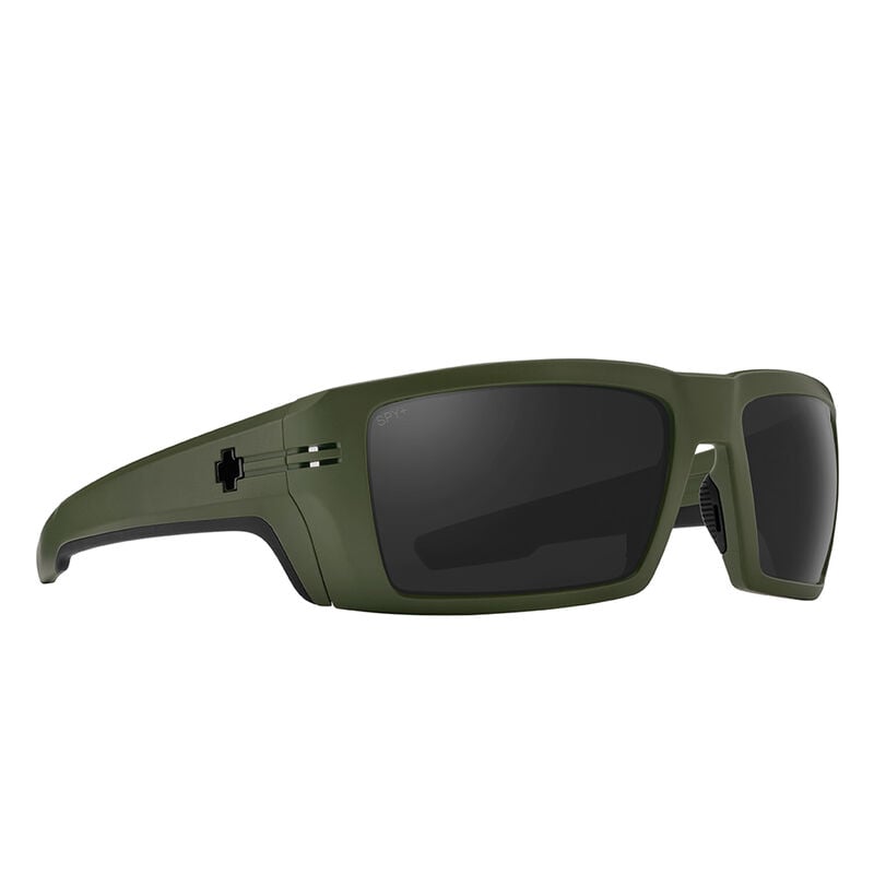 Spy Rebar Sunglasses - ANSI RX Matte Army Green/Happy Gray