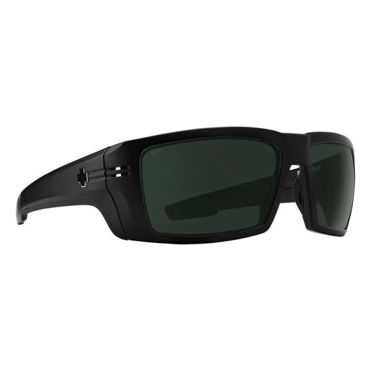 Spy Rebar Polarized Sunglasses - ANSI RX Matte Black/Happy Gray Green Polar