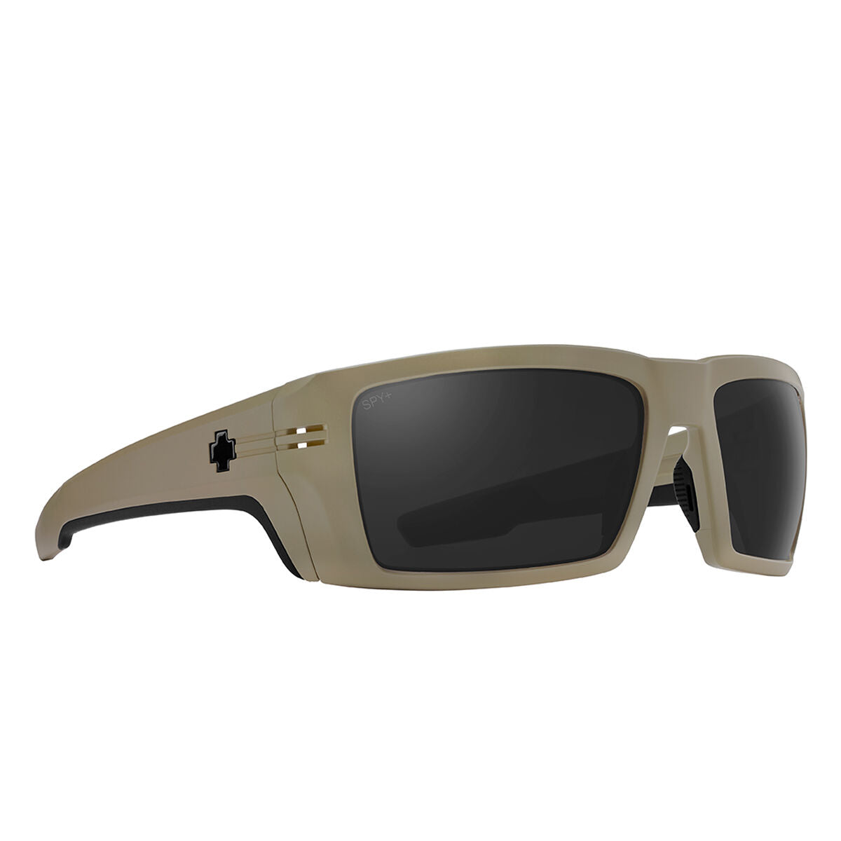 Spy Rebar Sunglasses - ANSI RX Matte Sand/Happy Gray