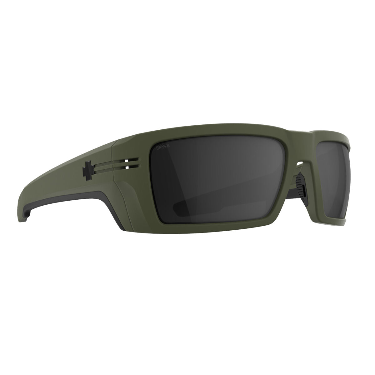 Spy Rebar Sunglasses - SE ANSI RX Matte Olive/Happy Gray