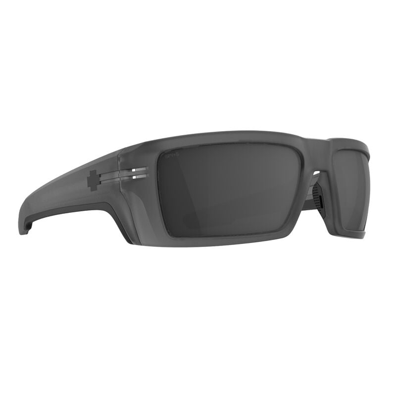 Spy Rebar Se Sunglasses - ANSI RX Matte Translucent Gunmetal/Happy Gray Gunmetal Mirror