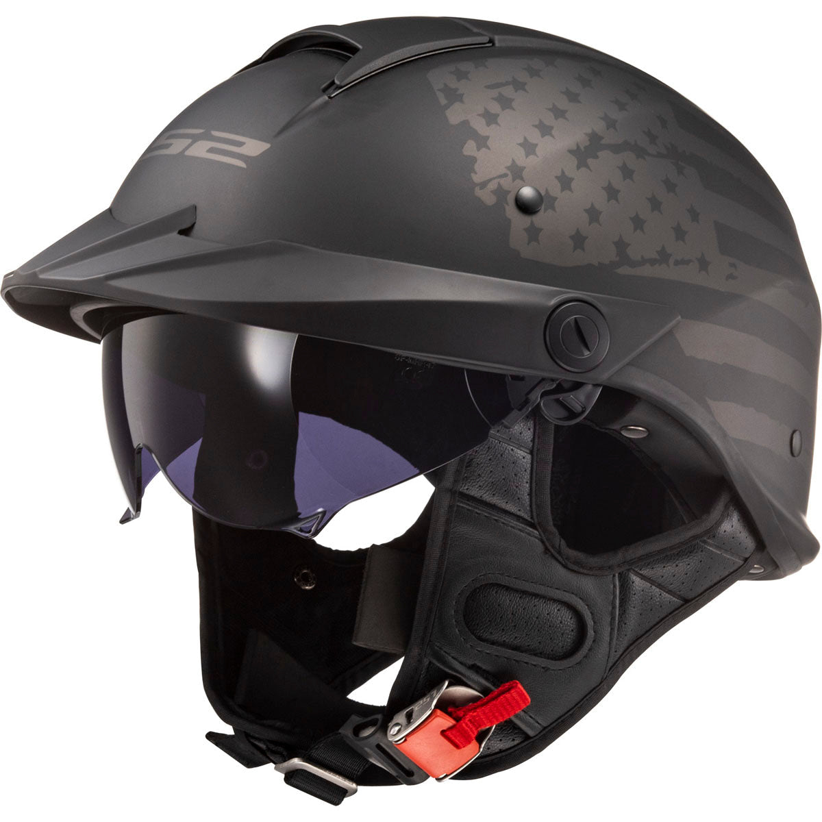 LS2 Rebellion 1812 Helmet - Matte Black